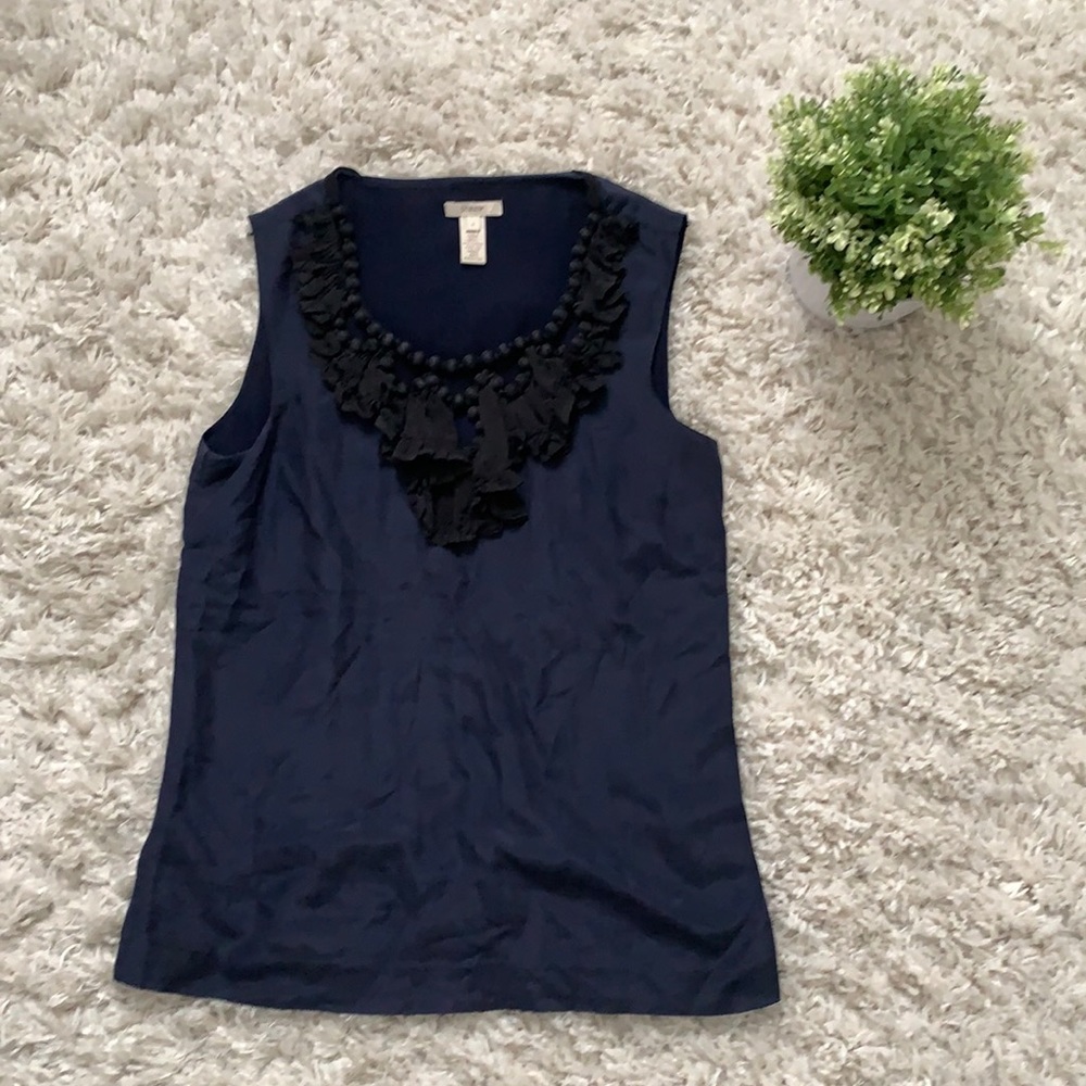 J.CREW sleeveless blouse - Picture 1 of 7